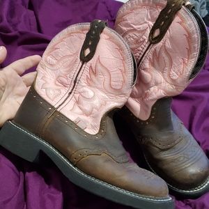 Justin Fatbaby Gypsy boot size 8.5